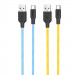 Дата кабель Hoco X21 Plus Silicone Type-C Cable (1m)