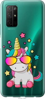 

Чехол Единорог в очках для Huawei Honor 30S 919300