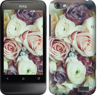 

Чохол Букет троянд на HTC One V t320e 452263