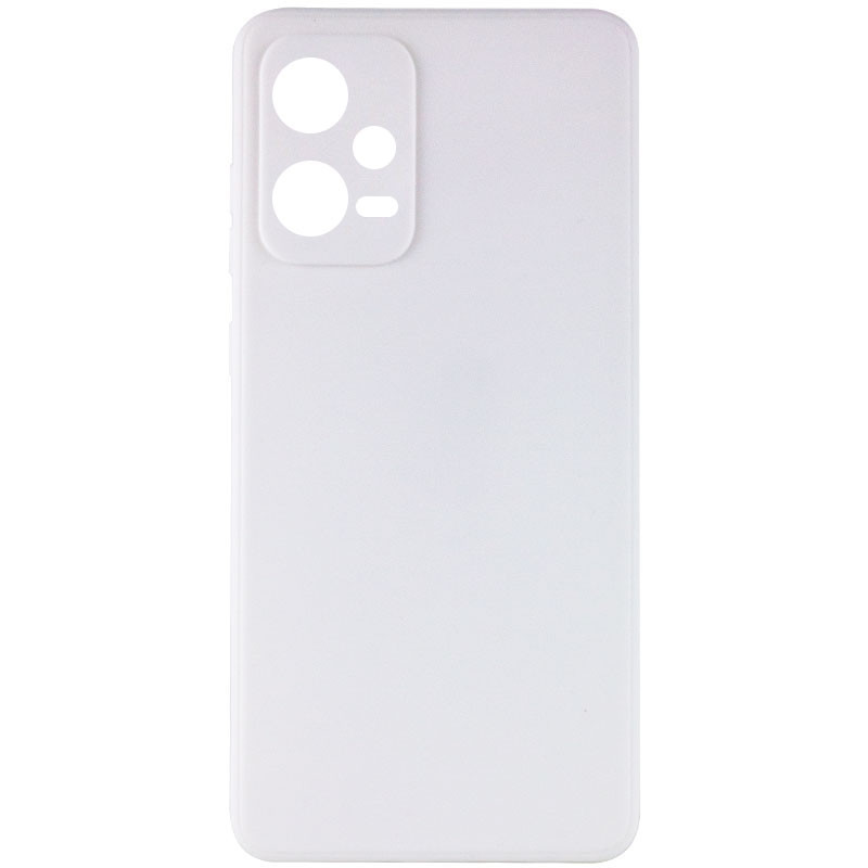 Силиконовый чехол Candy Full Camera для Xiaomi Redmi Note 12 Pro 5G (Белый / White)