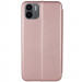 Фото Кожаный чехол-книжка Classy для Xiaomi Redmi A1 / A2 (Rose Gold) на vchehle.ua
