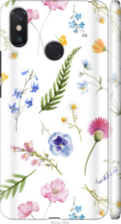 

Чехол Цветочный фон v2 для Xiaomi Mi Max 3 1440234