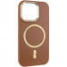 Шкіряний чохол SnapCase with Magnetic Safe на Apple iPhone 11 (6.1") (Brown)