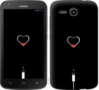 

Чохол Подзарядка сердца для Huawei Ascend Y600 721496