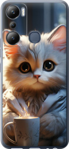 Чехол White cat для Infinix Hot 20i