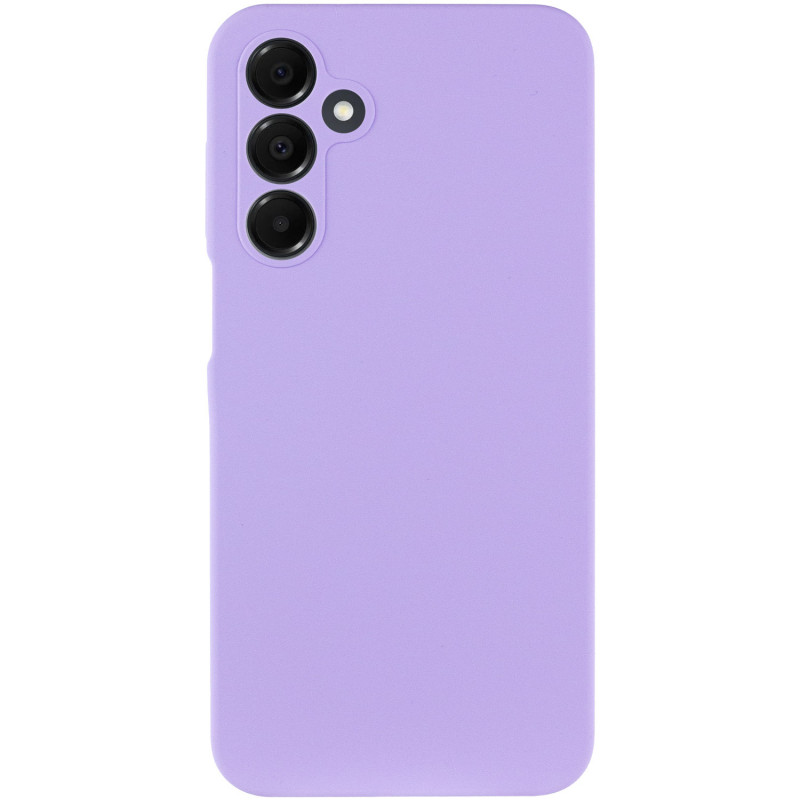 Фото Чохол Silicone Cover Lakshmi Full Camera (AA) на Samsung Galaxy A16 4G/5G (Бузковий / Dasheen) на vchehle.ua