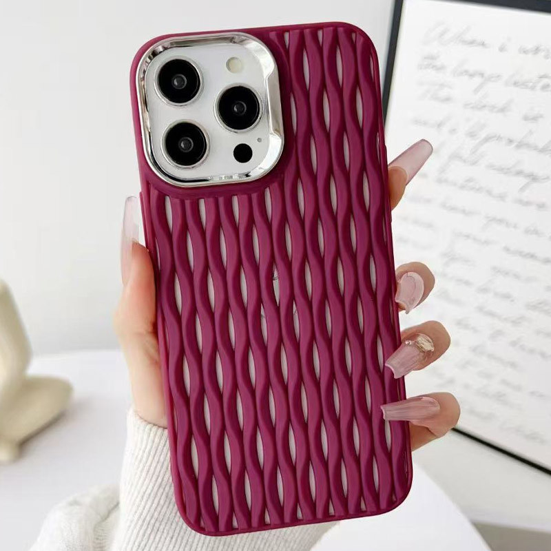 Фото Чехол TPU Ribbio для Apple iPhone 13 Pro Max (6.7") (Red) на vchehle.ua