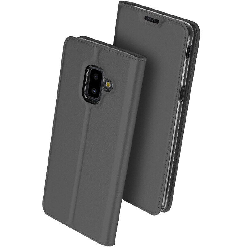 Чохол-книжка Dux Ducis з кишенею для візиток на Samsung Galaxy J6+ (2018) (J610F) (Чорний)