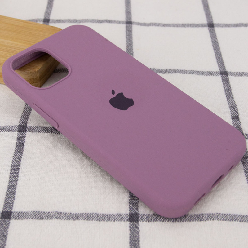 Фото Чехол Silicone Case Full Protective (AA) для Apple iPhone 12 Pro Max (6.7") (Лиловый / Lilac Pride) на vchehle.ua