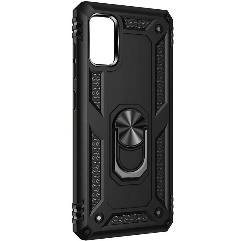 

Ударостійкий чохол Serge Ring for Magnet для Xiaomi Redmi Note 10 (Чорний) 1126951