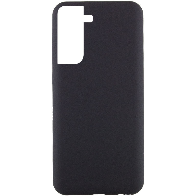 Чохол Silicone Cover Lakshmi (AAA) на Samsung Galaxy S21 FE (Чорний / Black)