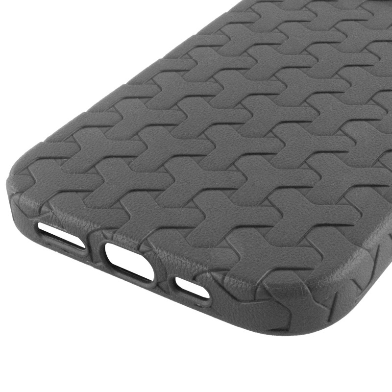 Купити Чохол TPU Weaving на Apple iPhone 12 Pro / 12 (6.1") (Black) на vchehle.ua