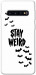 Чехол Stay Weird для Galaxy S10 (2019)