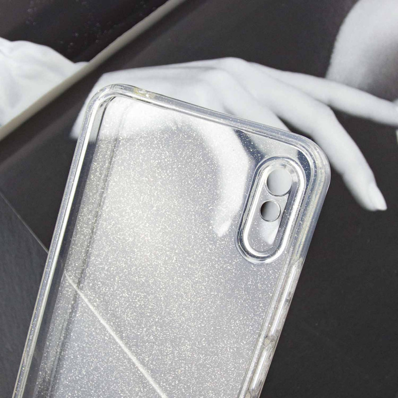 TPU чехол Twinkle с защитой камеры для Xiaomi Redmi 9A (Clear) в магазине vchehle.ua