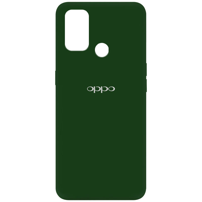 

Чохол Silicone Cover My Color Full Protective (A) для OPPO A32 (Зелений / Dark green) 1081743