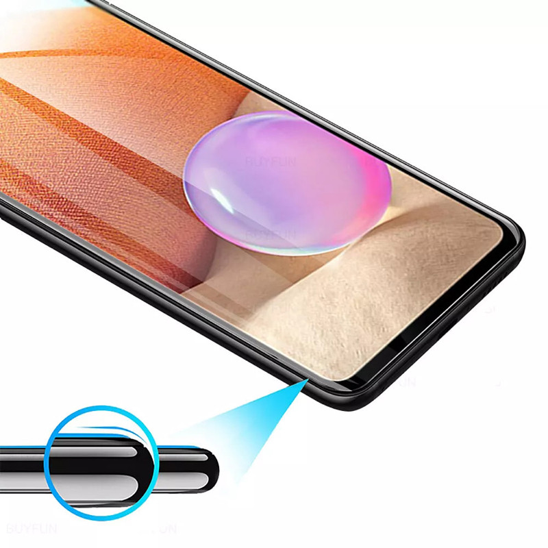 Фото Захисне скло 2.5D CP + (full glue) на Samsung Galaxy A34 5G (Чорний) в маназині vchehle.ua
