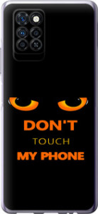 Чехол Don't touch the phone для Infinix Note 10 Pro
