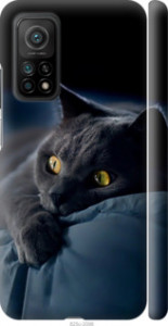 Чехол Дымчатый кот для Xiaomi Mi 10T