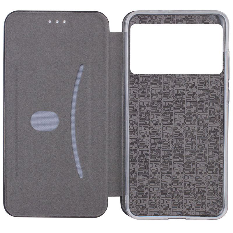 Фото Шкіряний чохол-книжка Classy на Xiaomi Poco M5 (Черный) в маназині vchehle.ua
