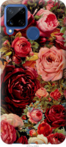 Чехол Цветущие розы для Realme C15