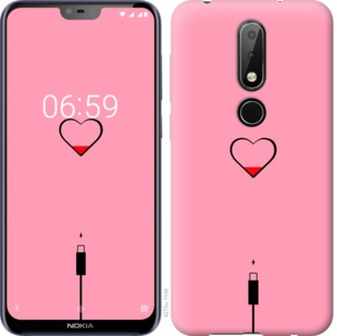

Чохол Підзарядка сердца1 на Nokia 6.1 Plus 730484