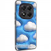 TPU+PC чохол Prisma Fluffie на Xiaomi Redmi Note 14 4G (Int. version) (Clouds)