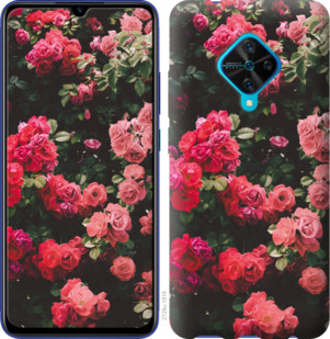

Чехол Куст с розами для Vivo V17 878817