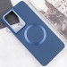 TPU чехол Bonbon Metal Style with Magnetic safe для Samsung Galaxy S23 Ultra (Синий / Cosmos Blue) в магазине vchehle.ua