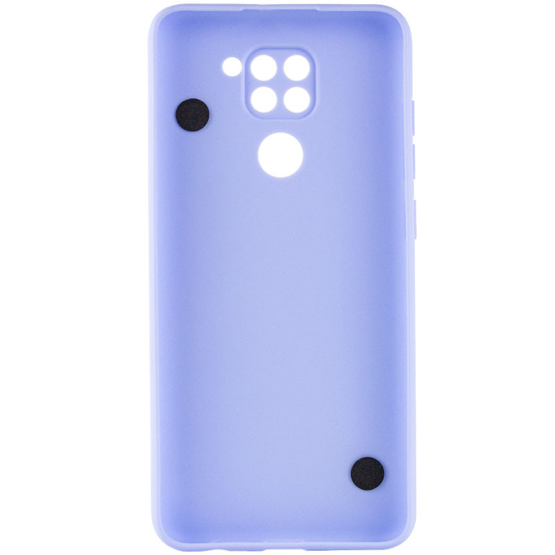 Фото Чехол Chained Heart c подвесной цепочкой для Xiaomi Redmi Note 9 / Redmi 10X (Lilac Blue) на vchehle.ua