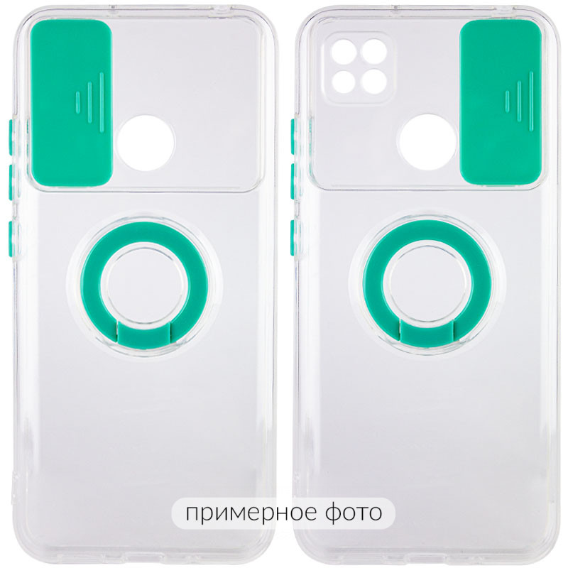 

Чохол Camshield ColorRing TPU зі шторкою для камери на Xiaomi Redmi 9C (М'ятний) 1162384