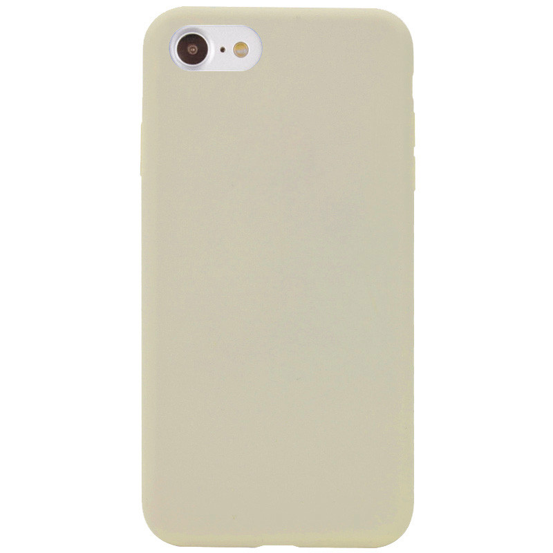 Чохол Silicone Case Full Protective (AA) NO LOGO на Apple iPhone 6/6s (4.7") (Бежевий / Antigue White)