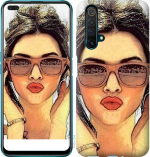 

Чехол Девушка_арт для Realme X50 921211