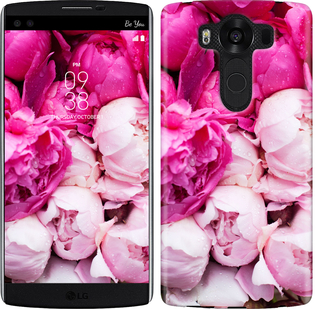 

Чехол Розовые пионы для LG V10 H962 227042