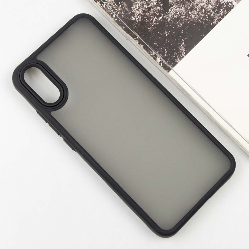 Фото Чохол TPU+PC Lyon Frosted на Xiaomi Redmi 9A (Black) на vchehle.ua