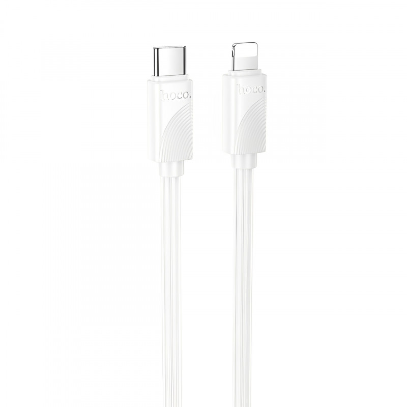 Дата кабель Hoco X114 Energy Type-C to Lightning 27W (1m) (White)