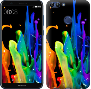 

Чохол бризки фарби на Huawei Honor 9 Lite 659372