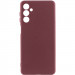 Чохол TPU GETMAN Liquid Silk Full Camera на Samsung Galaxy A05s (Бордовий / Marsala)
