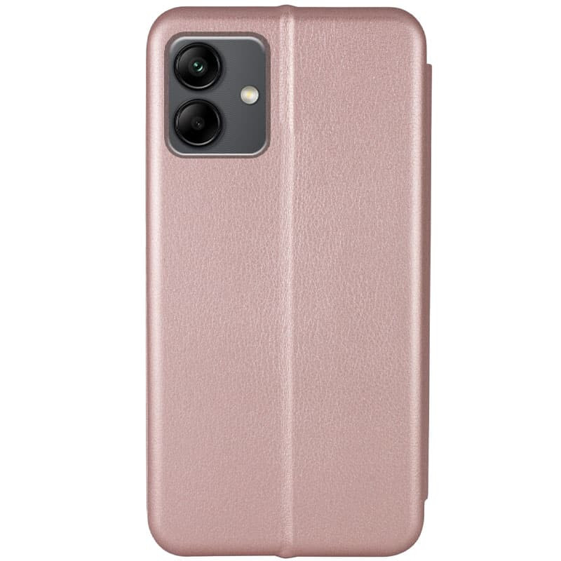 Фото Кожаный чехол-книжка Classy для Samsung Galaxy A04 (Rose Gold) на vchehle.ua