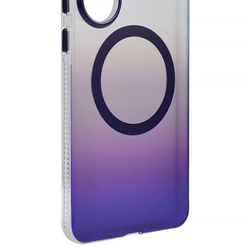 Фото Чехол TPU+PC Phantom with Magnetic Safe для Samsung Galaxy S25 (Purple) на vchehle.ua