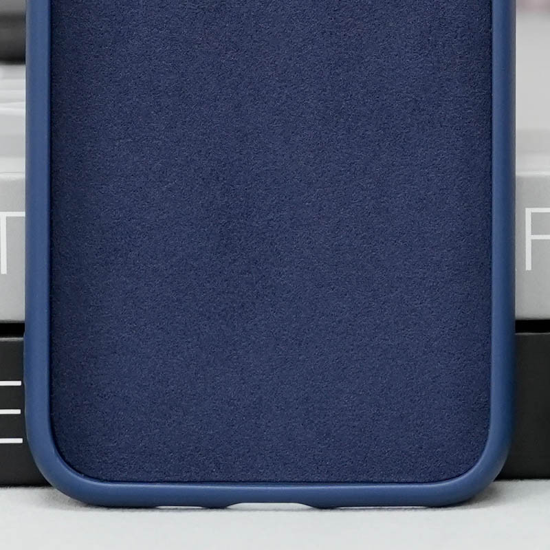 Фото Чохол TPU+Glass Sapphire Midnight with Magnetic Safe на Apple iPhone 12 (6.1") (Синій / Deep navy) в маназині vchehle.ua