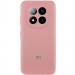 Чехол Silicone Cover Full Camera (AA) для Xiaomi Redmi Note 14 Pro 4G (Розовый / Pink)