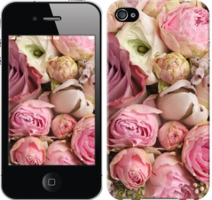 Чехол Розы v2 для iPhone 4