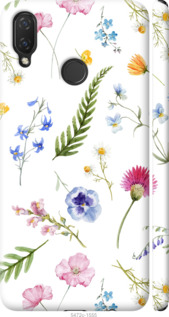 

Чехол Цветочный фон v2 для Huawei P Smart+ 1440306