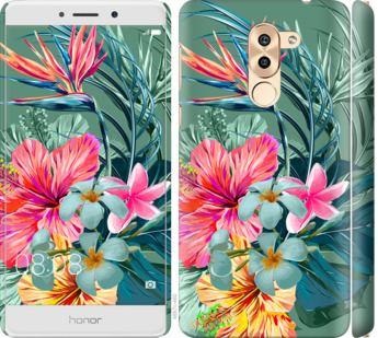 

Чехол Тропические цветы v1 для Huawei Honor 6X 845236