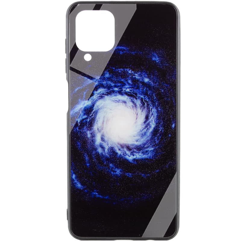 TPU+Glass чехол Diversity для Samsung Galaxy A12 / M12 (Universe)