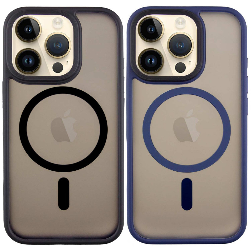 TPU+PC чохол Metal Buttons with Magnetic Safe на Apple iPhone 16 Pro Max (6.9")