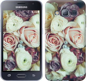 

Чохол Букет троянд на Samsung Galaxy J1 (2016) Duos J120H 452231