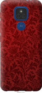 

Чехол Чехол цвета бордо для Motorola E7 Plus 1113277