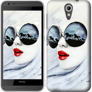 

Чехол Девушка акварелью для HTC Desire 620G 924020