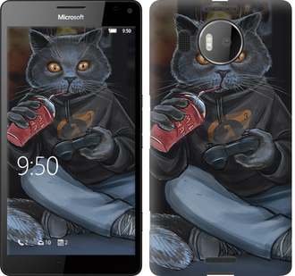 

Чехол gamer cat для Microsoft Lumia 950 XL Dual Sim 635671